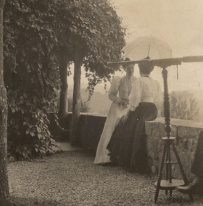 La terrasse du Ch�teau vers 1905