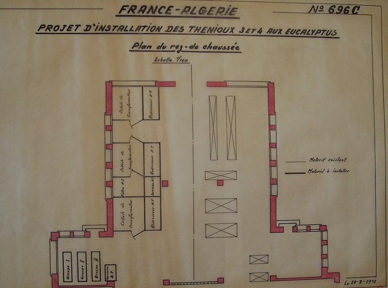 Plans Thenioux pour l'Alg�rie